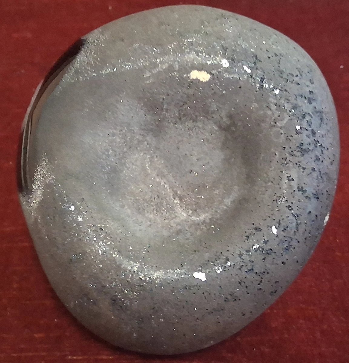 Murano Glass Stone  Alfredo Barbini  Vintage 1970s-photo-2