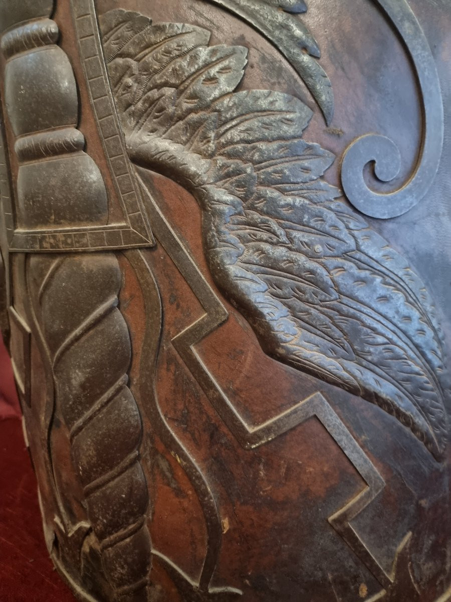 Model Of A Roman Legionary Shield   Late 17th Century-photo-4