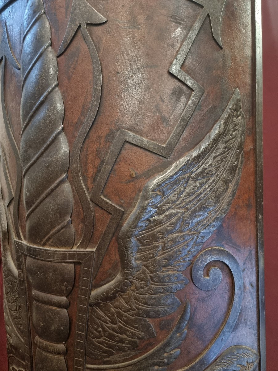 Model Of A Roman Legionary Shield   Late 17th Century-photo-1
