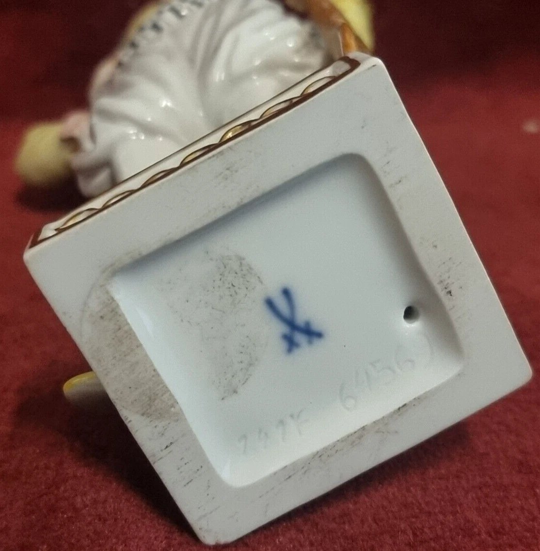 Figurine de Gondolier en porcelaine peinte  Meissen - début du XXe siècle-photo-2