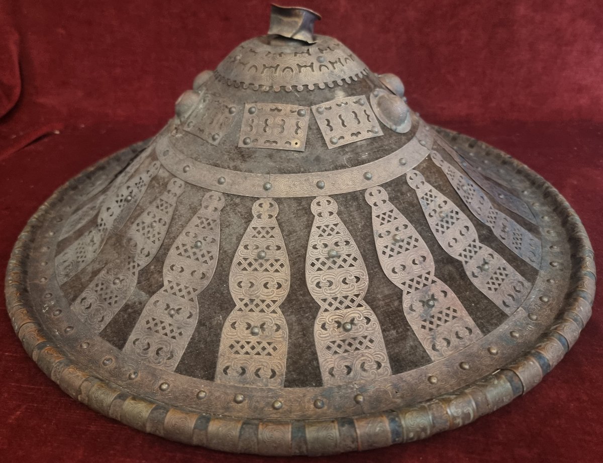 Metal And Fabric Shield - Ethiopia - 19th Century-photo-2