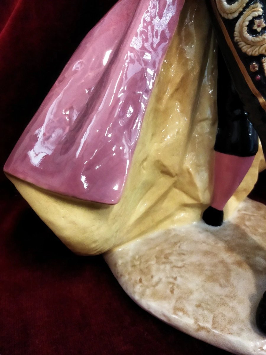 Lladro' Painted Porcelain Bullfighter - Spain, No. 221/250 - Malavia-photo-5