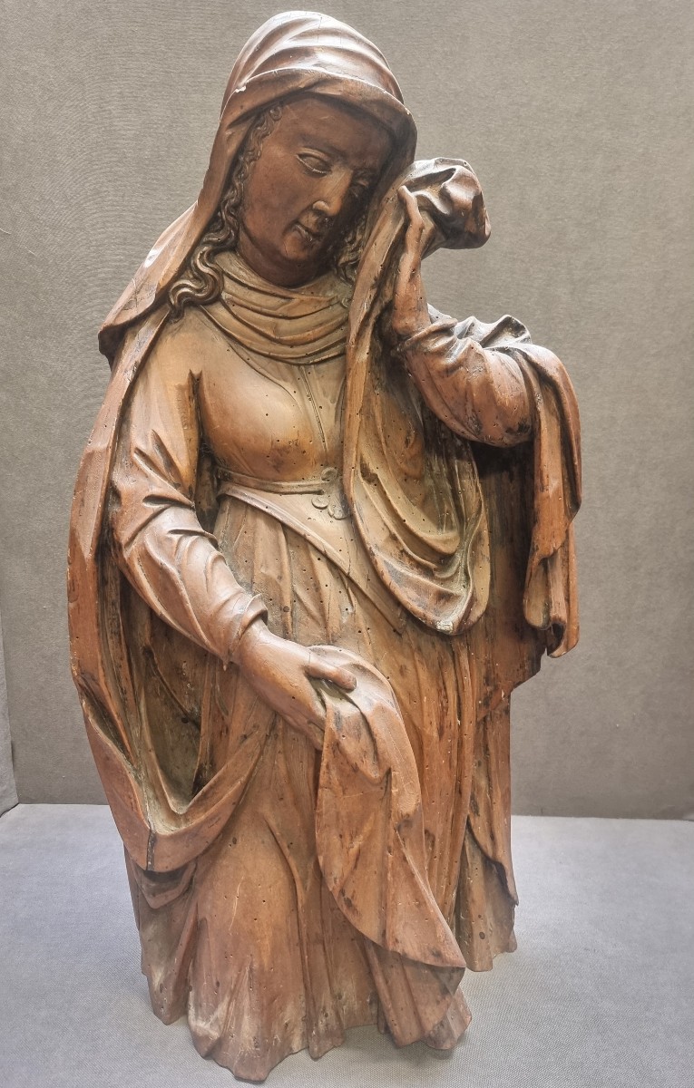 SCULPTURE EN BOIS SCULPTÉ (BOIS TENDRE)  ALLEMAGNE - XVIe SIÈCLE