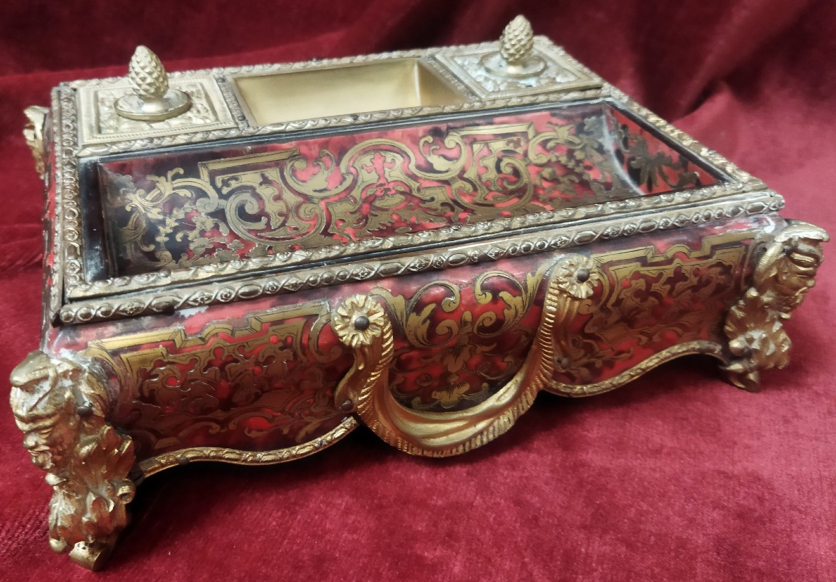 Encrier Boulle Napoléon III - France - XIX siècle