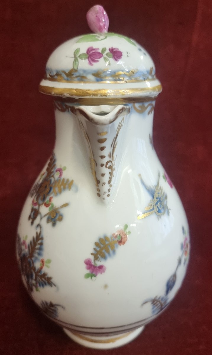 Porcelain Coffee Pot - Vienna - Mid-19th Century-photo-2