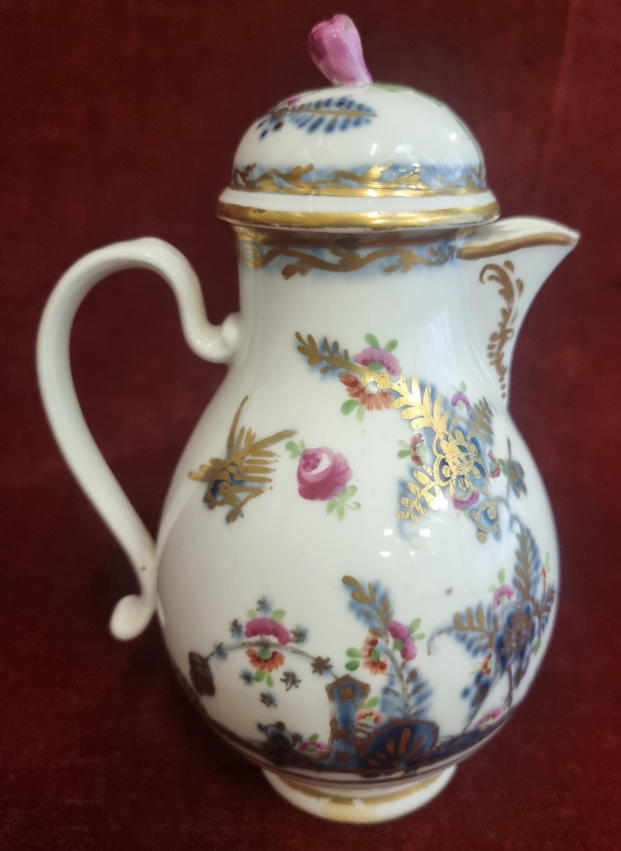 Porcelain Coffee Pot - Vienna - Mid-19th Century-photo-3