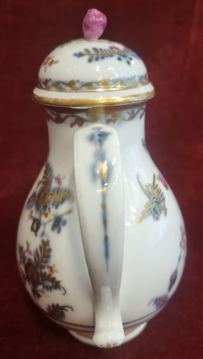 Porcelain Coffee Pot - Vienna - Mid-19th Century-photo-4