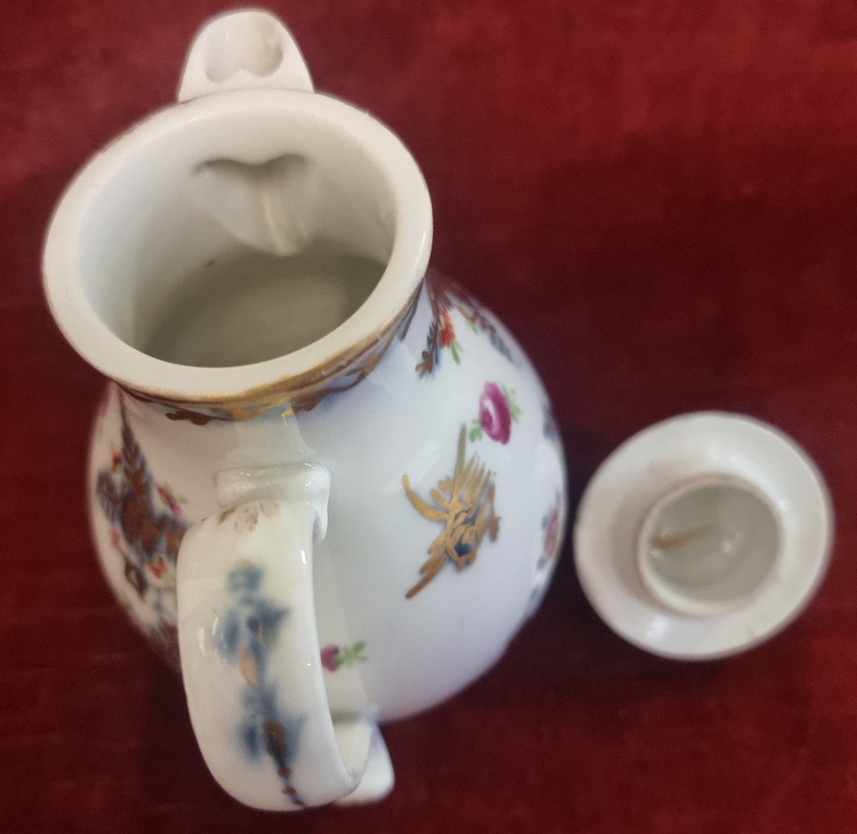 Porcelain Coffee Pot - Vienna - Mid-19th Century-photo-2