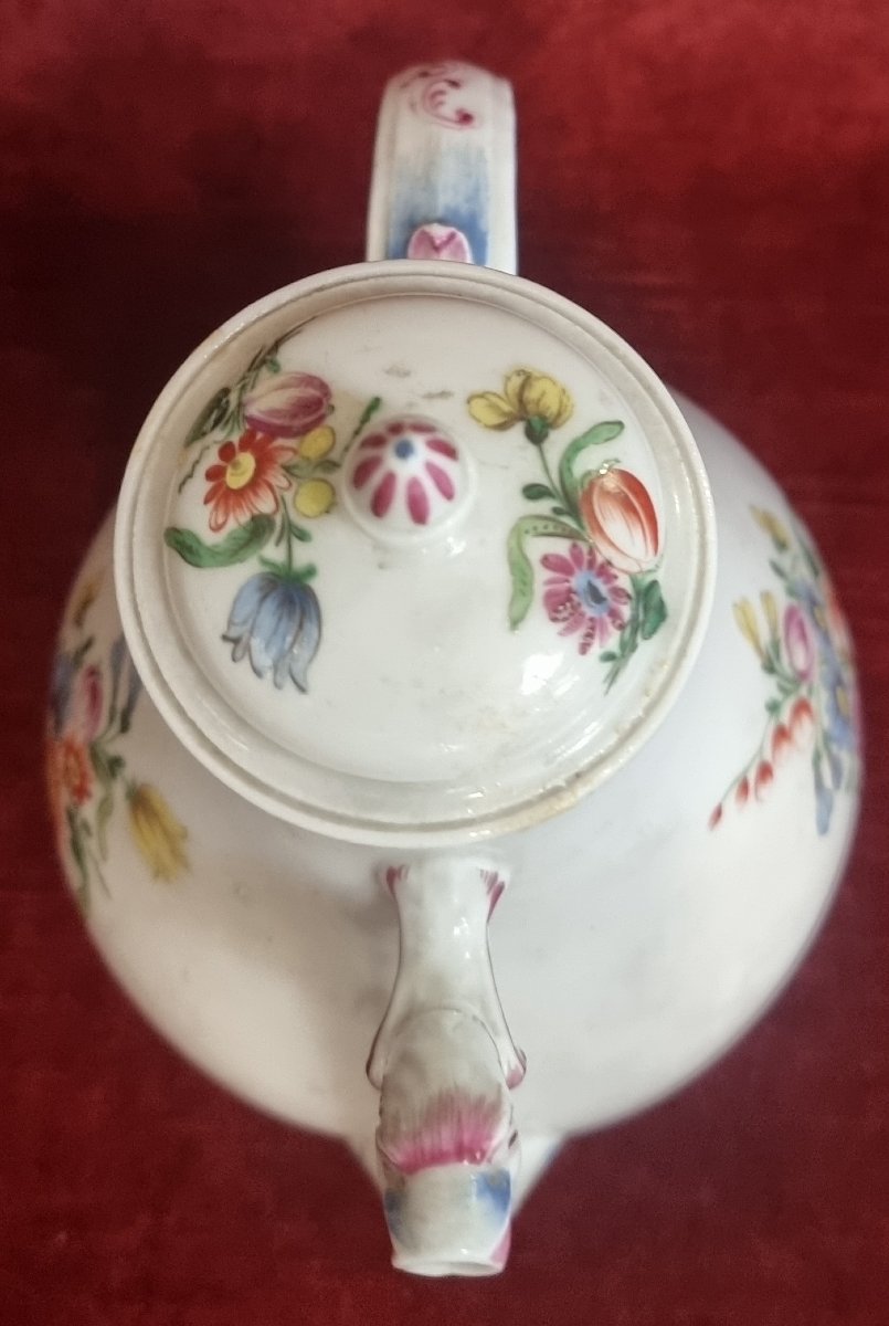 Porcelain Coffee Pot - Italy - Late 19th Century-photo-1