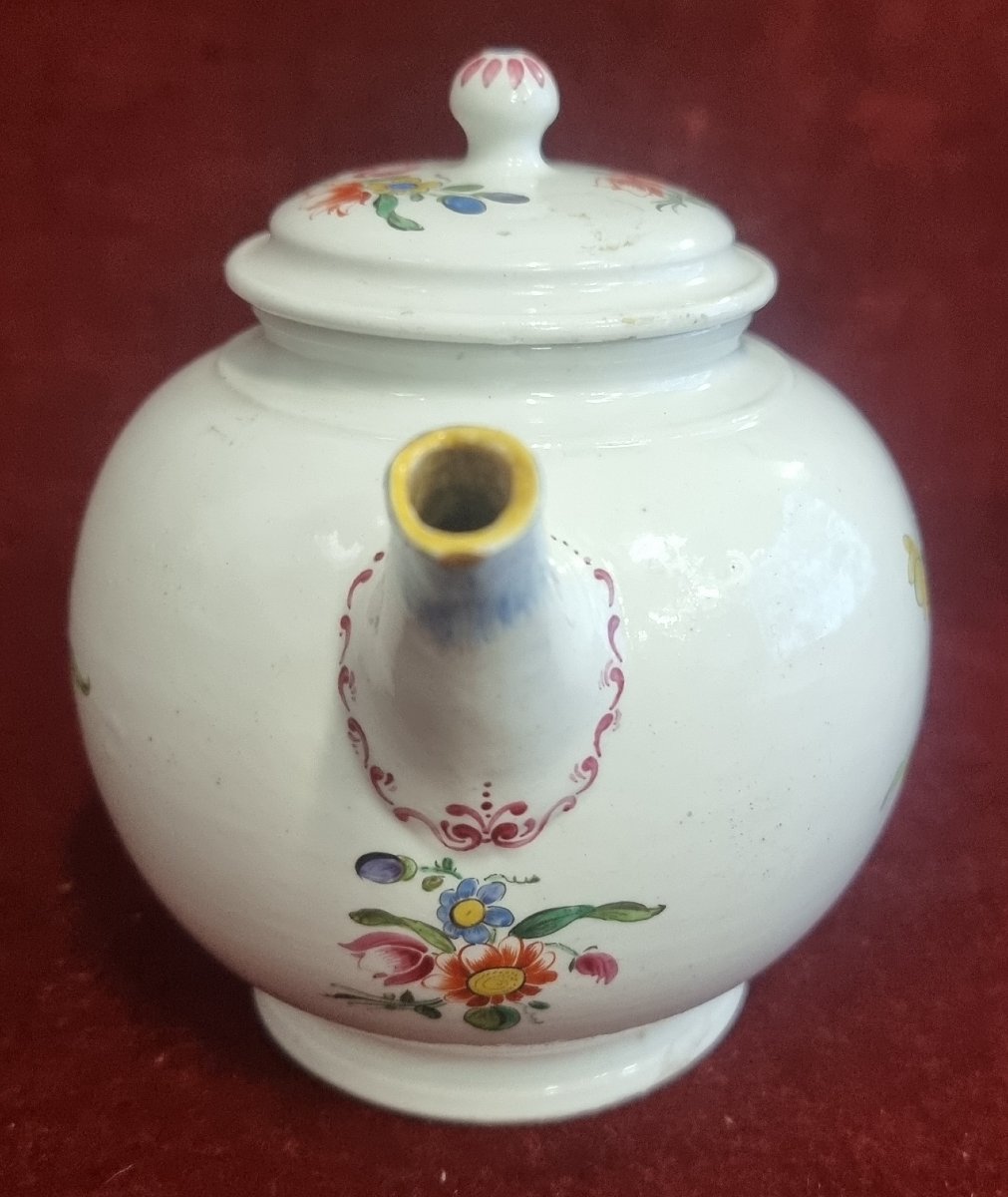Porcelain Teapot - Italy - Mid-19th Century-photo-4