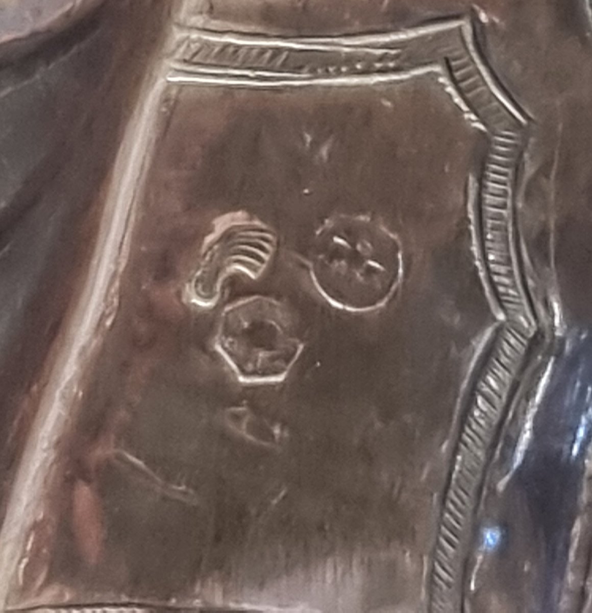 Silver Bas-relief - Madonna And Child With Saint Anna - Northern Italy - Early 19th Century-photo-4