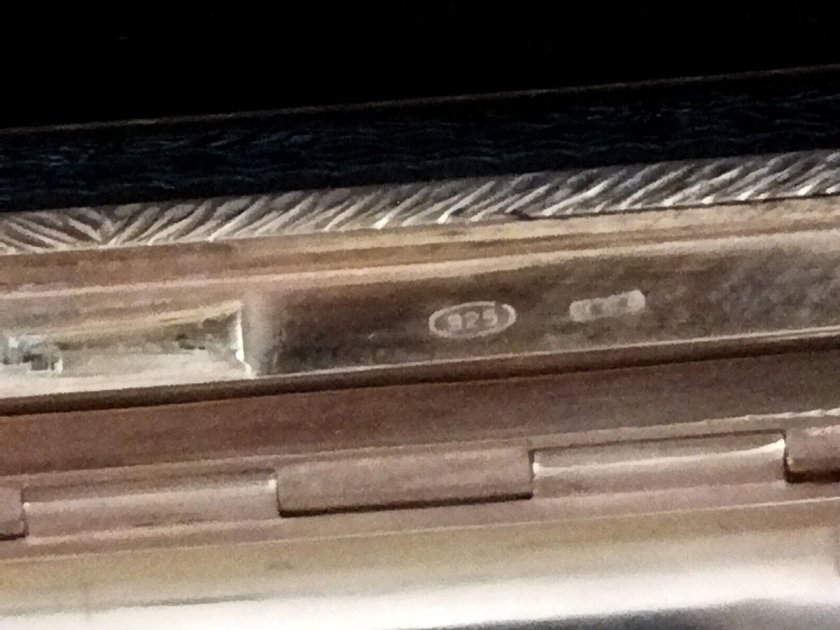 Boîte en vermeil / argent- Début du XXe siècle-photo-1