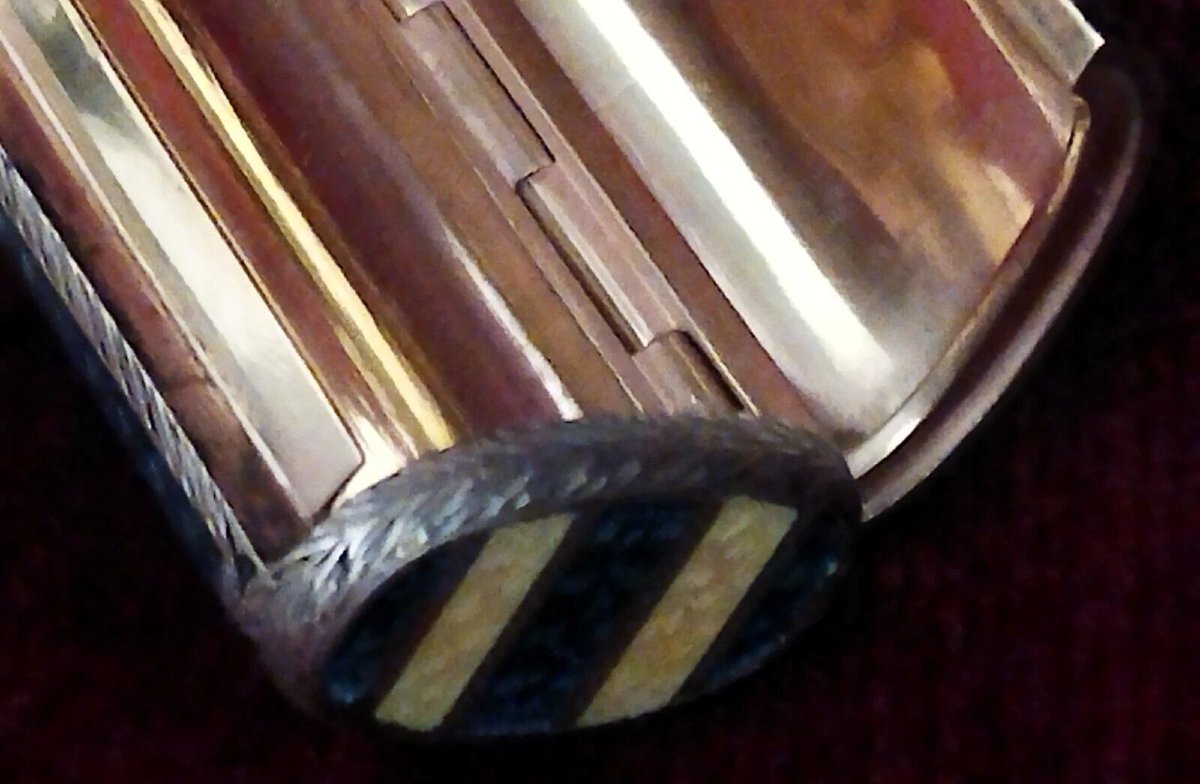 Boîte en vermeil / argent- Début du XXe siècle-photo-3