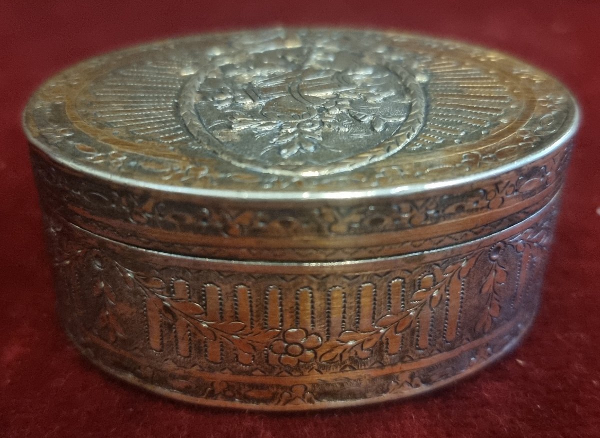 Silver Snuff Box - Mid-18th Century-photo-2