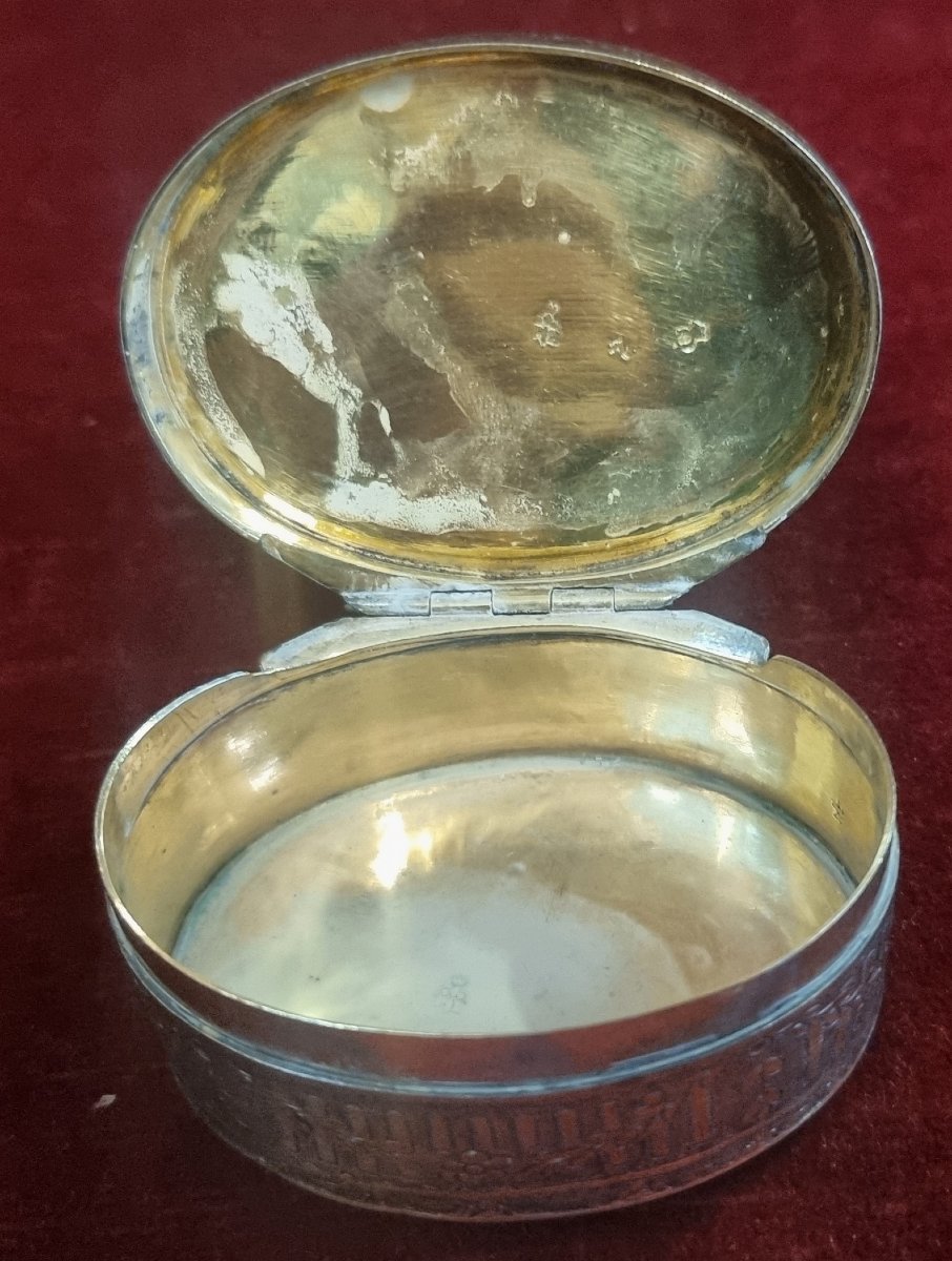 Silver Snuff Box - Mid-18th Century-photo-4