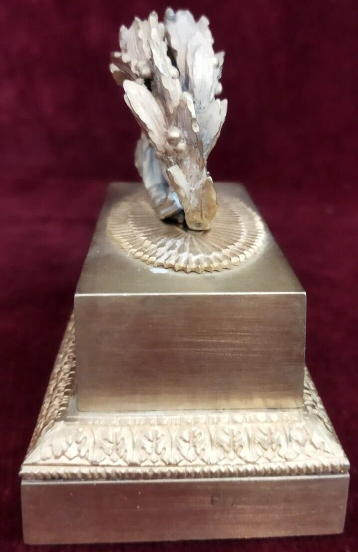 Encrier en bronze  XIXe siècle - Empire  France-photo-2