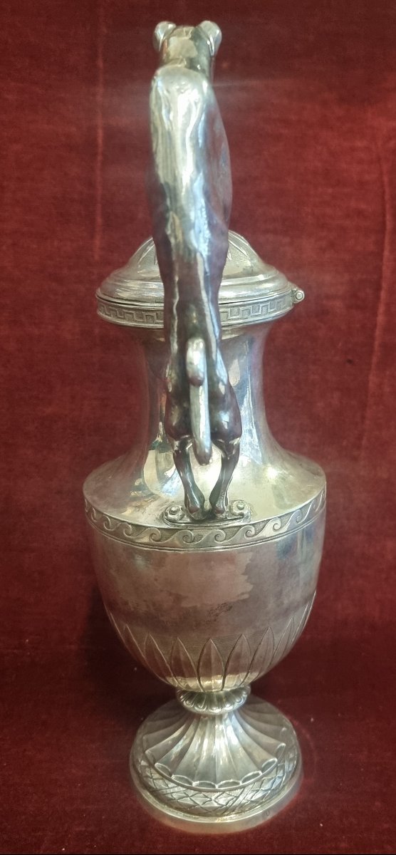 Cafetière en argent - Rome - Début du XIXe siècle-photo-4