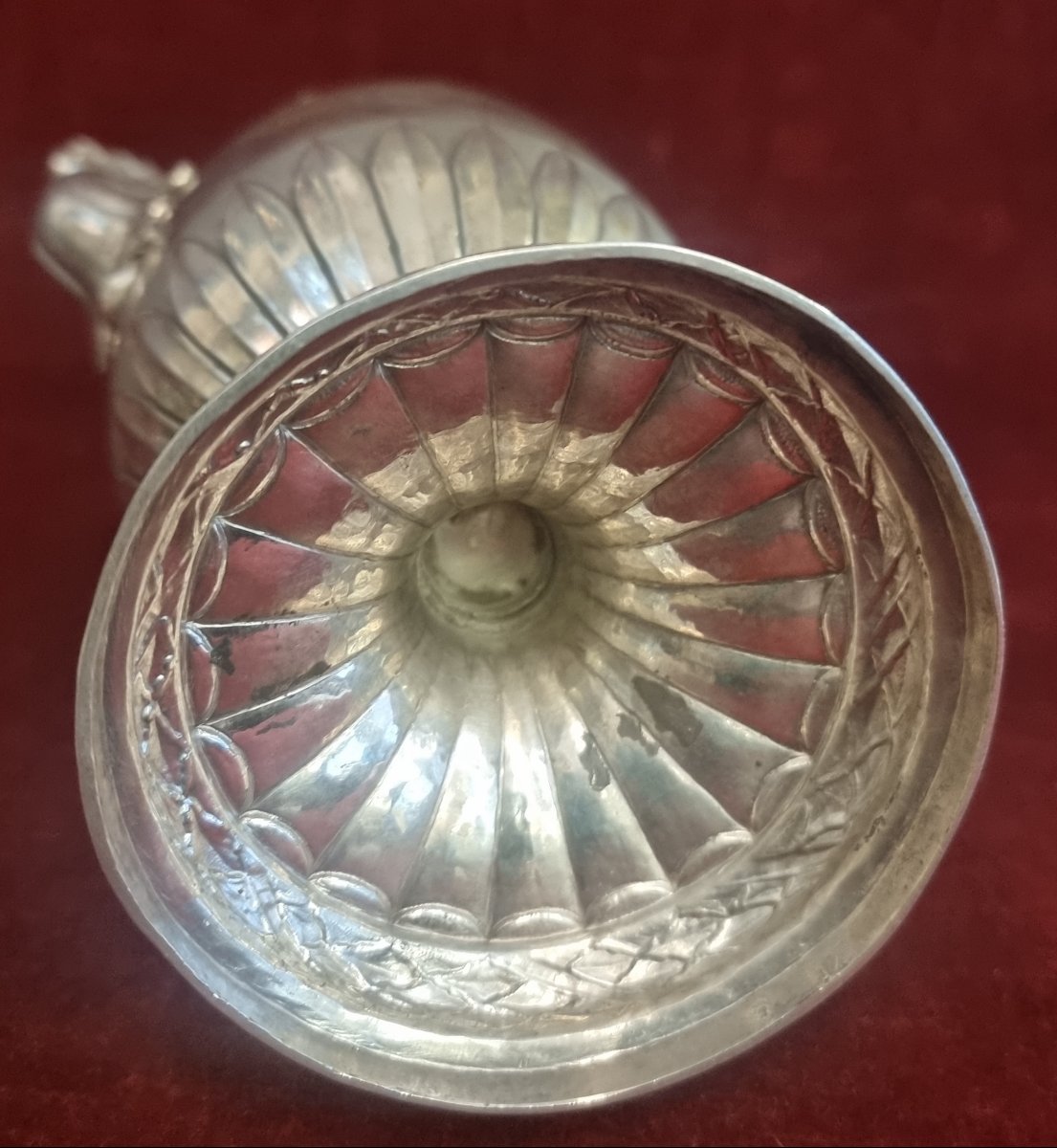 Cafetière en argent - Rome - Début du XIXe siècle-photo-2
