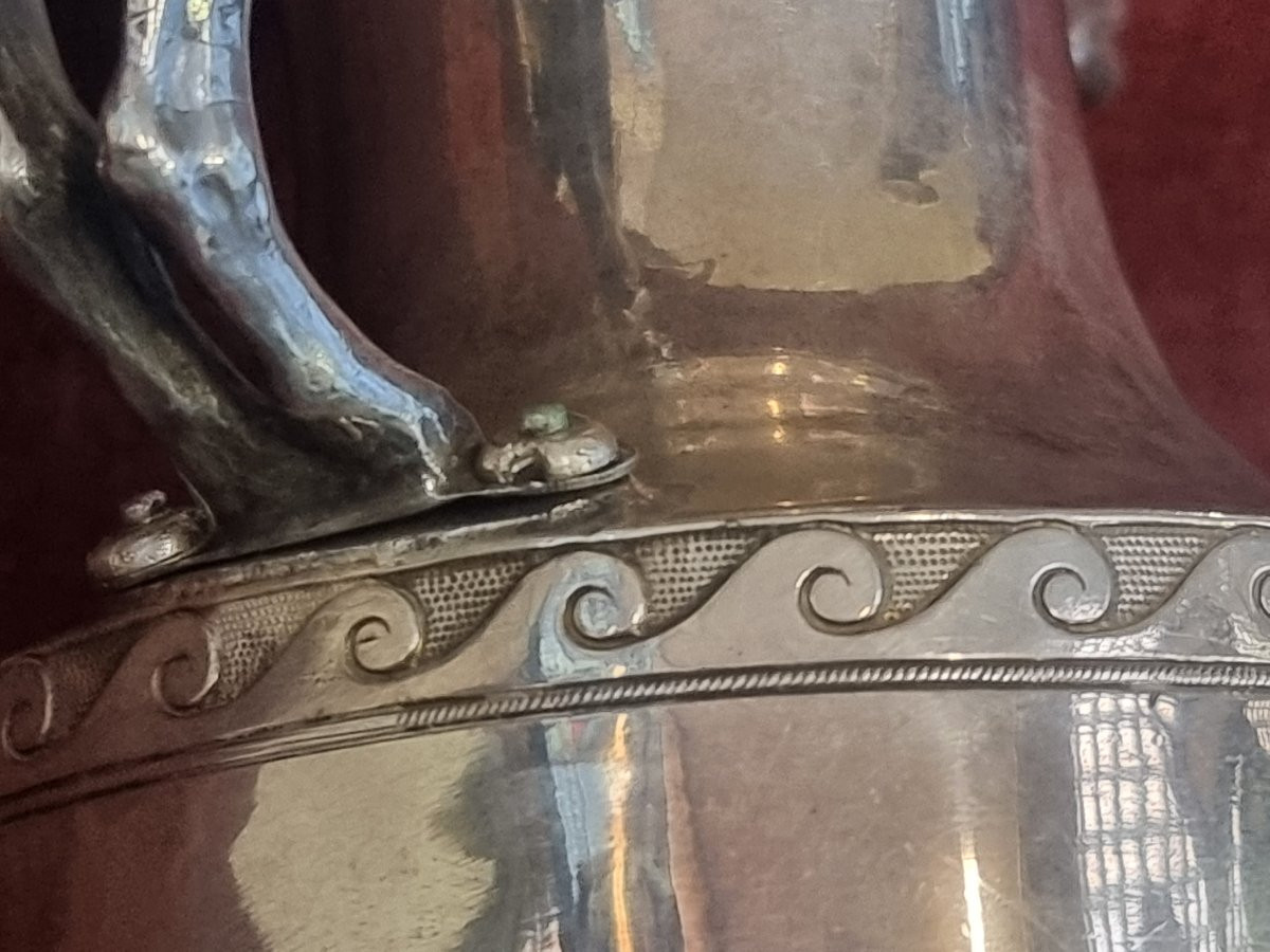 Cafetière en argent - Rome - Début du XIXe siècle-photo-8
