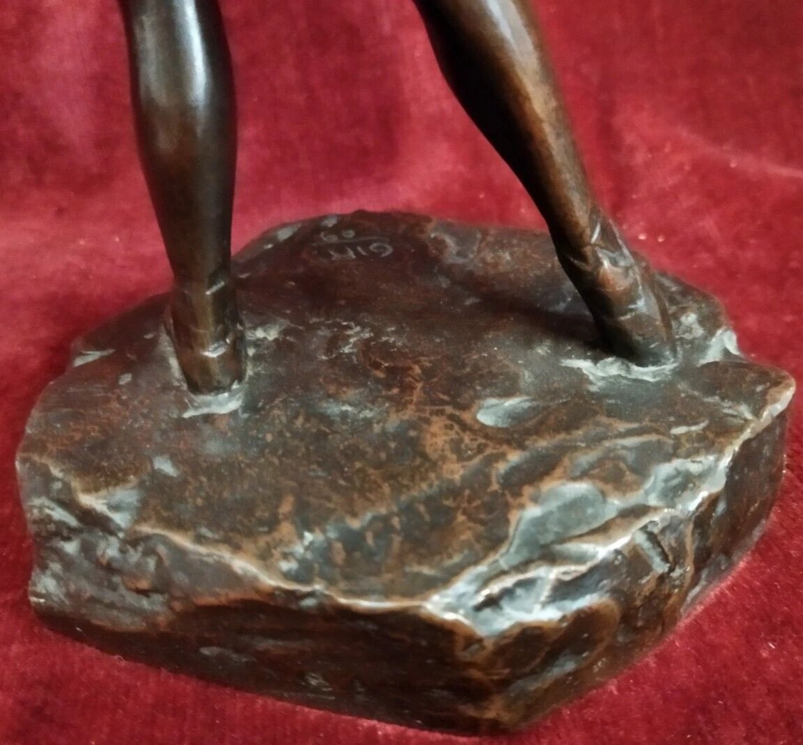 SCULPTURE EN BRONZE - BALLERINE -  CHARLES GIR (1883-1941)-photo-1