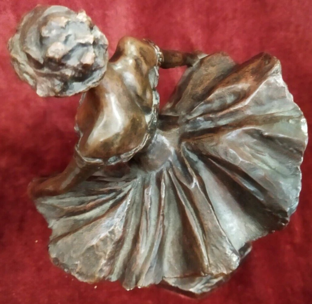SCULPTURE EN BRONZE - BALLERINE -  CHARLES GIR (1883-1941)-photo-2