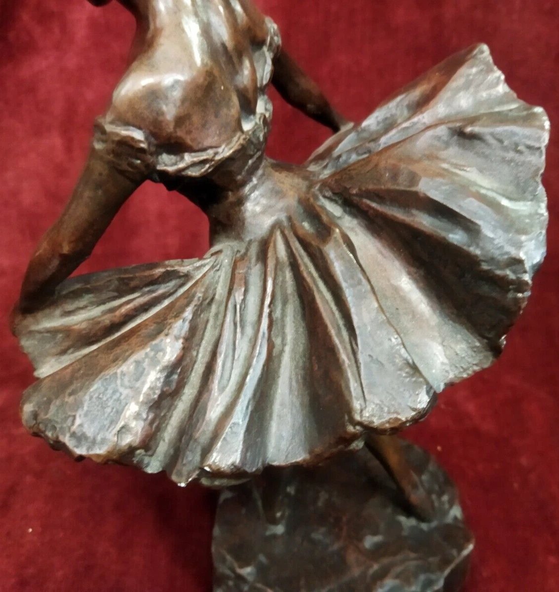 SCULPTURE EN BRONZE - BALLERINE -  CHARLES GIR (1883-1941)-photo-6