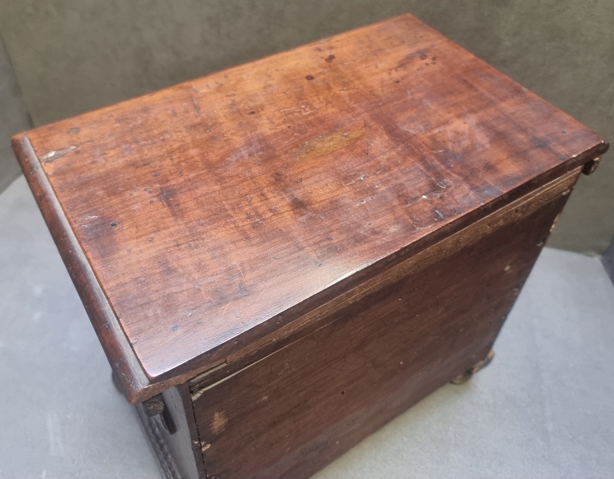 Maquette de Commode lombarde - XVIIe siècle-photo-4