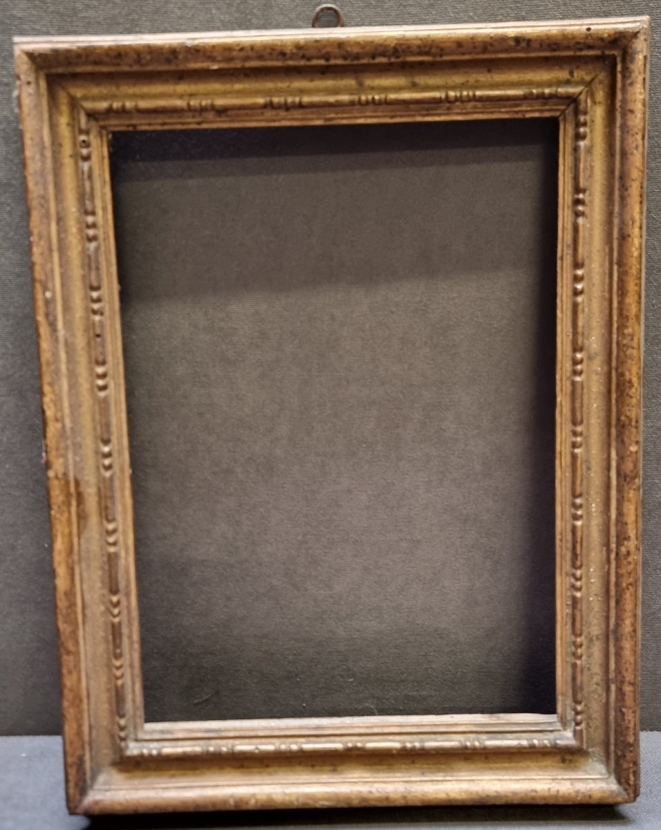 Gold-plated Wooden Frame - Salvador Rosa Model - Early 18th Century - Central Italy