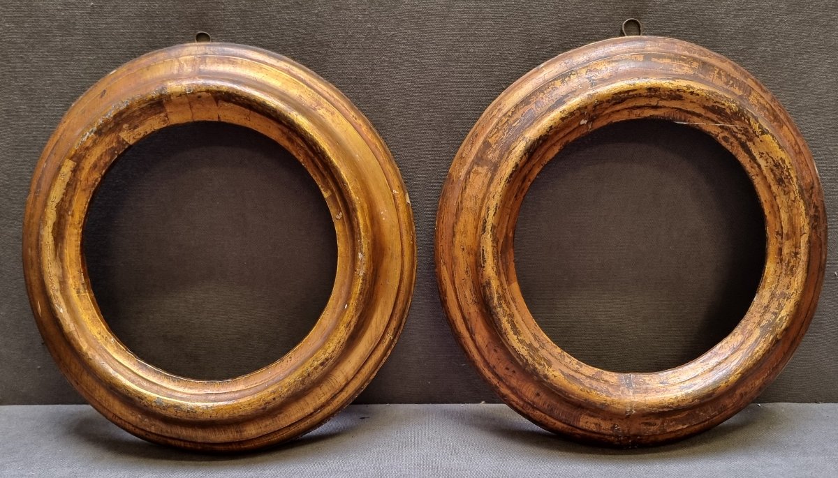 Pair Of Carved And Silver-plated Wooden Frames - Early 18th Century - Southern Italy
