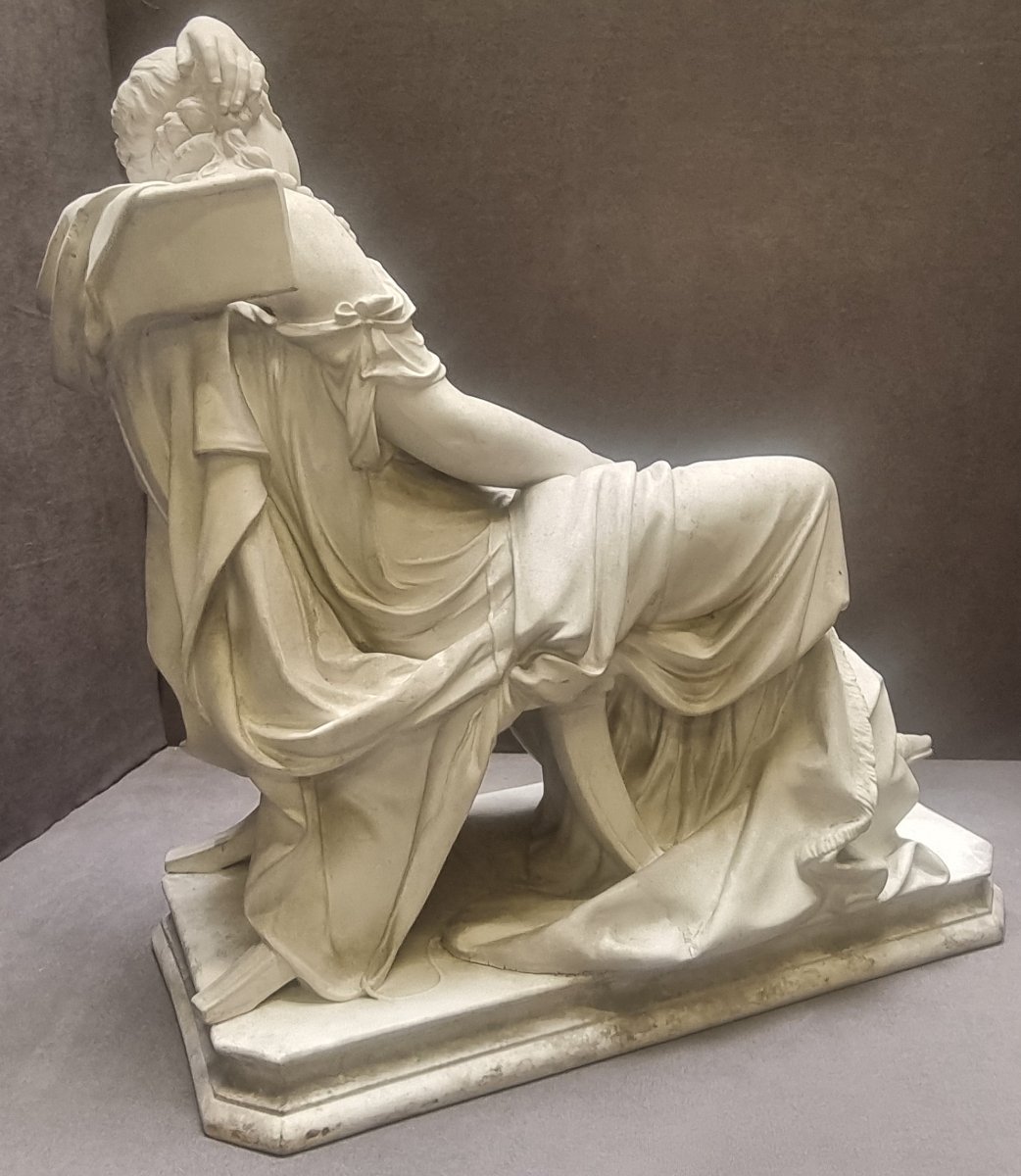 Sculpture en biscuit - Style néoclassique - Début du XIXe siècle - Allemagne - PENELOPE-photo-2