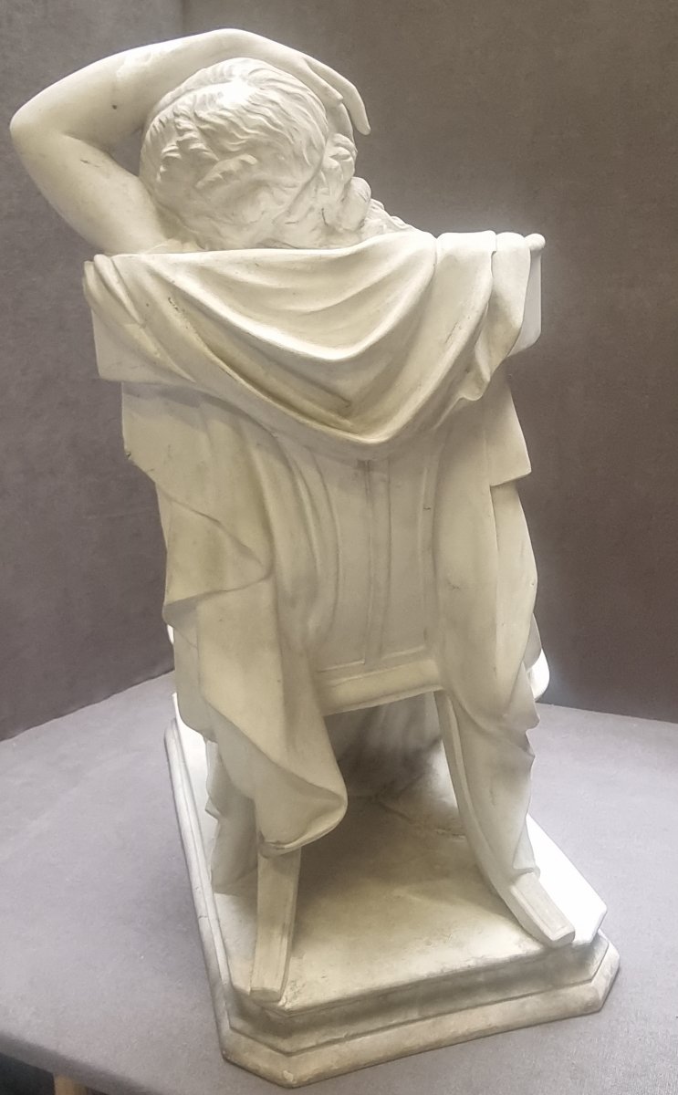 Sculpture en biscuit - Style néoclassique - Début du XIXe siècle - Allemagne - PENELOPE-photo-3