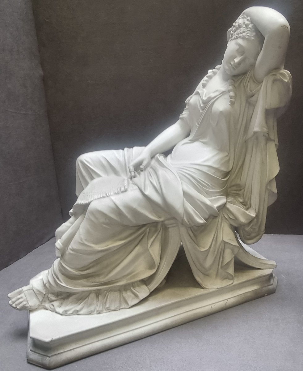 Sculpture en biscuit - Style néoclassique - Début du XIXe siècle - Allemagne - PENELOPE-photo-4