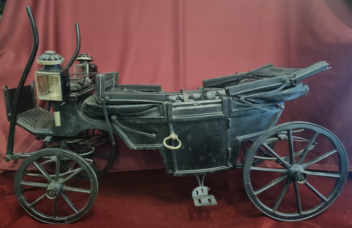Prototype Model Of A 19th-century Landau Coach-photo-3