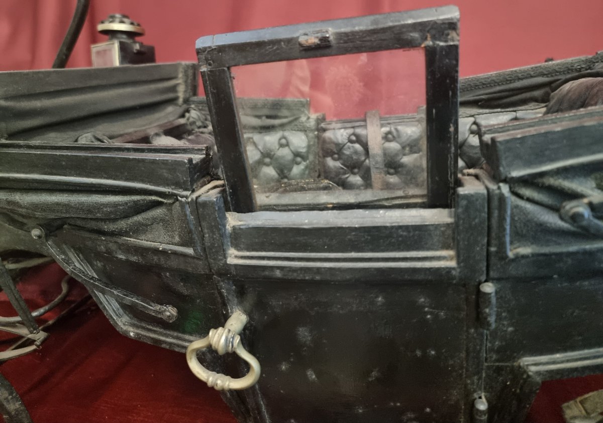 Prototype Model Of A 19th-century Landau Coach-photo-4