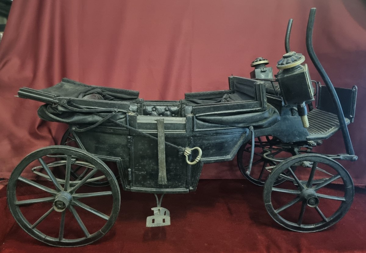 Prototype Model Of A 19th-century Landau Coach