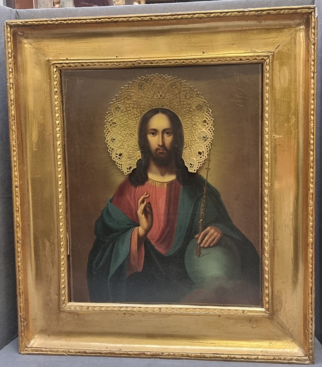 Pair Of Oil Paintings On Wood - Eastern Europe - Mid-19th Century-photo-2