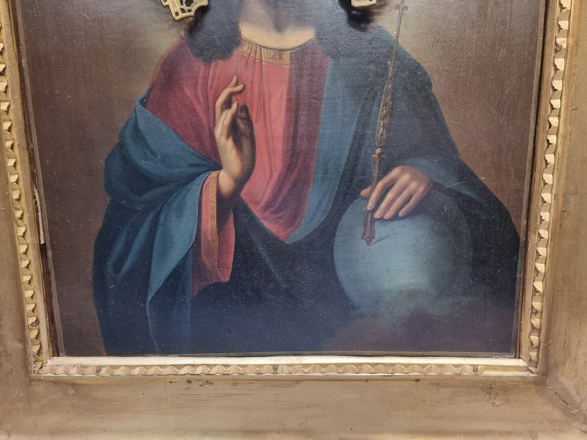 Pair Of Oil Paintings On Wood - Eastern Europe - Mid-19th Century-photo-3