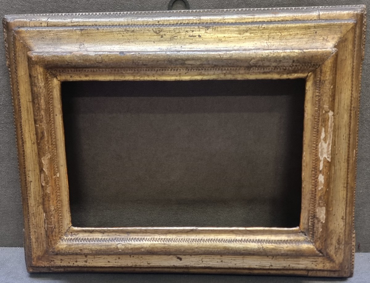 Small Silver-plated Wooden Frame From Mecca - 17th Century - Southern Italy