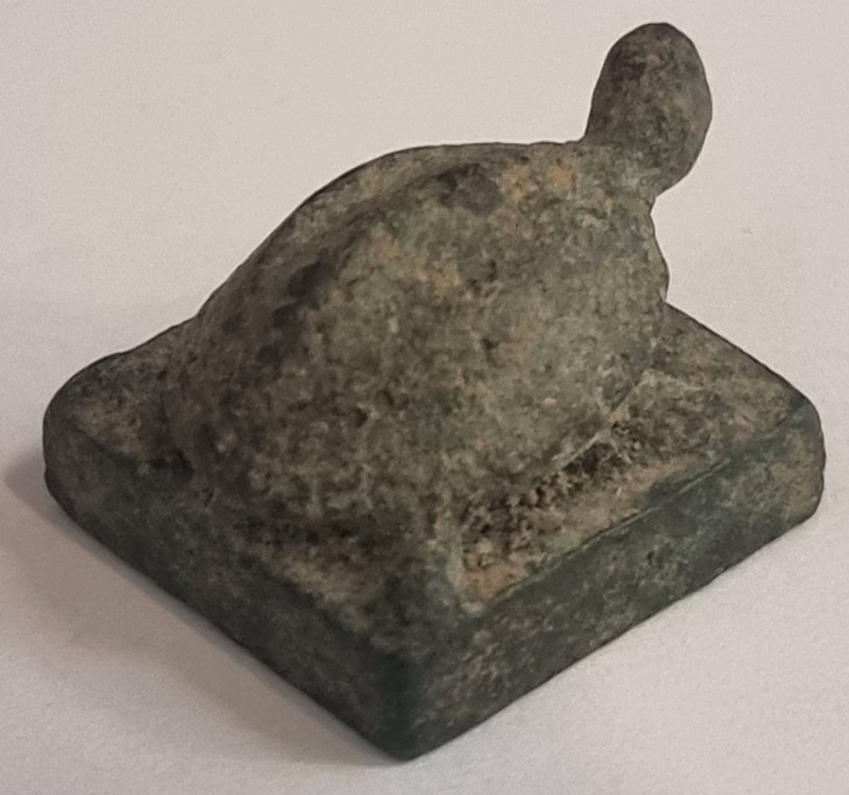 Sceau ancien en bronze chinois – Tortue-photo-3