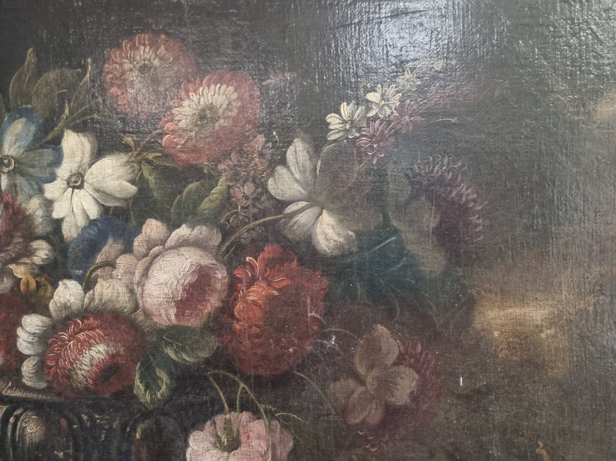 Oil Painting On Canvas - Still Life - 17th Century-photo-1