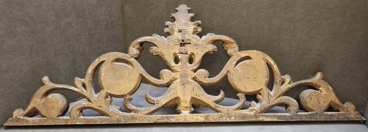 Carved And Gilded Wooden Furniture - Mid-19th Century-photo-4