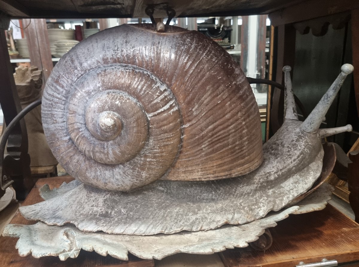 Poêle en fonte « Escargot Reimois » – France, fin du XIXe siècle Alfred Lefebvre (1845–1916)