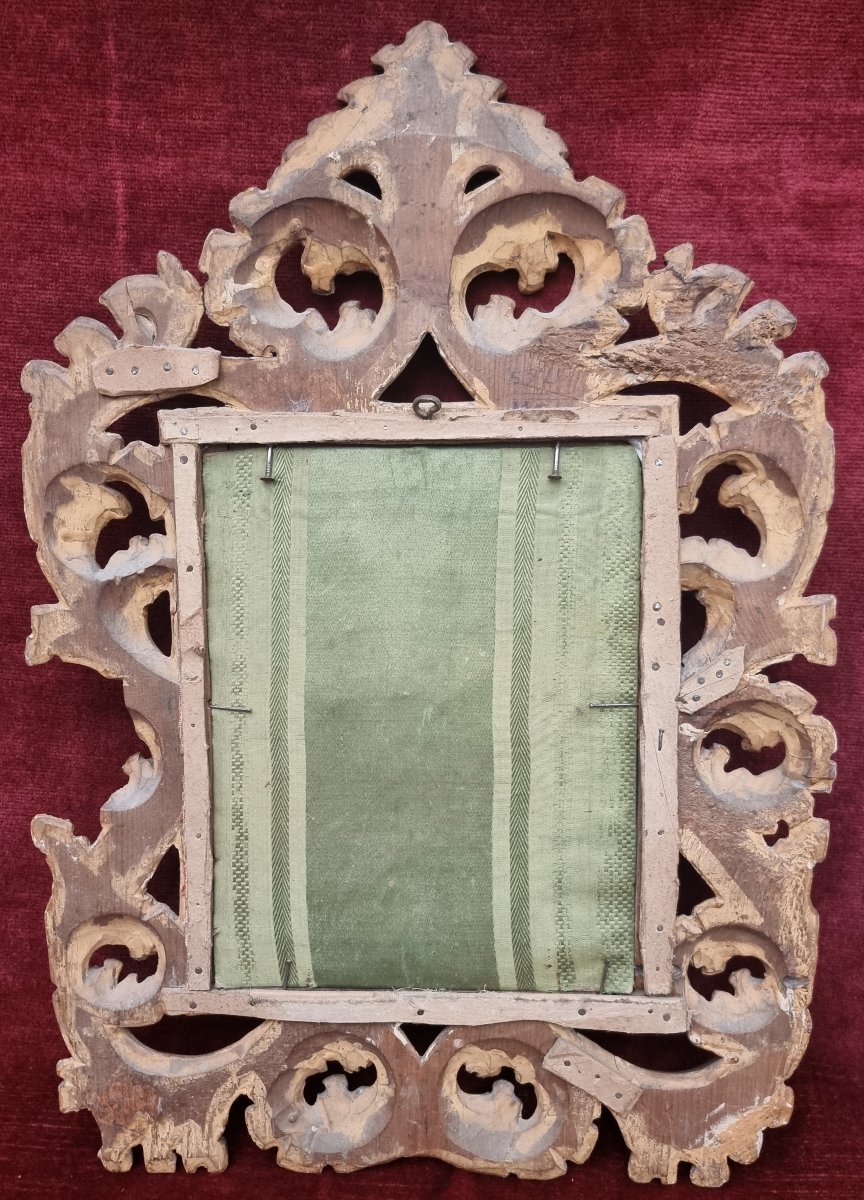 Oil On Copper Depicting The Madonna - Italy, 18th Century-photo-2