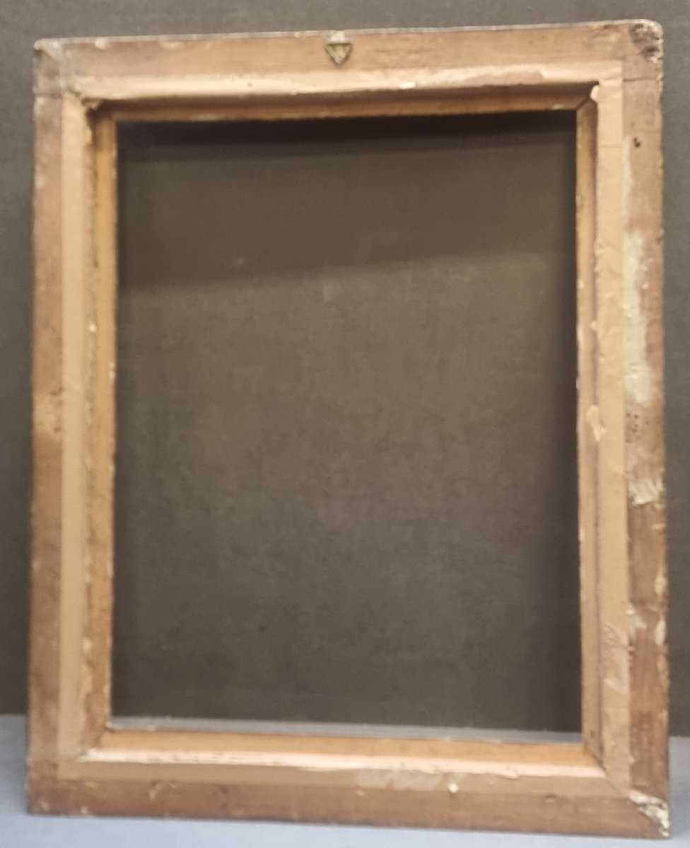 Silver-plated Wooden Frame From Mecca - Salvador Rosa - 18th Century-photo-2