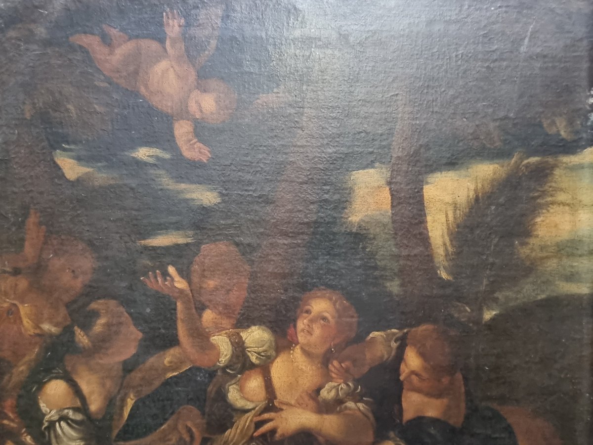 Oil On Canvas - Allegory Of Europe, 17th-century Copy From The Veronese School-photo-1