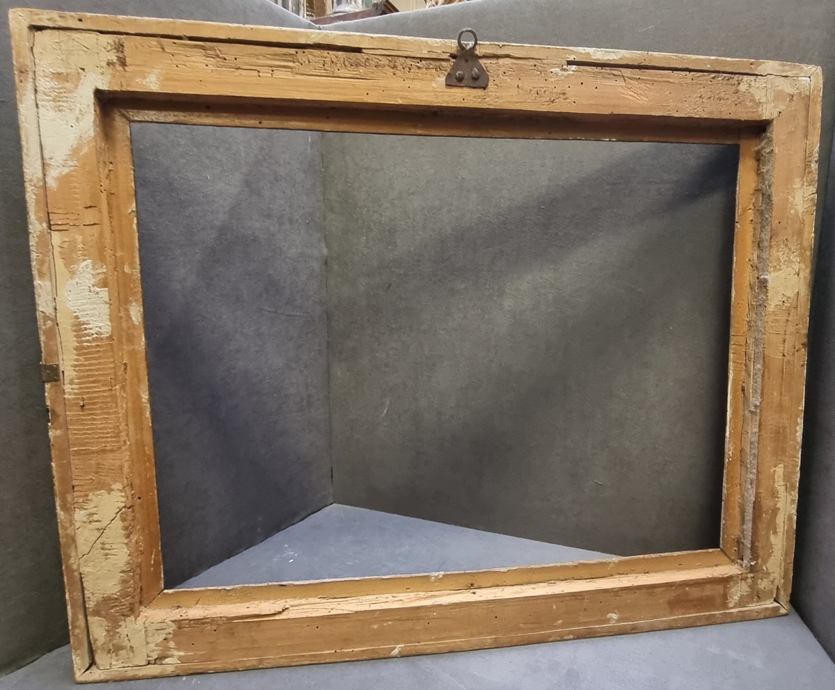 Silver-plated Salvador Rosa Frame In Missione Style - Rome, Early 18th Century-photo-2