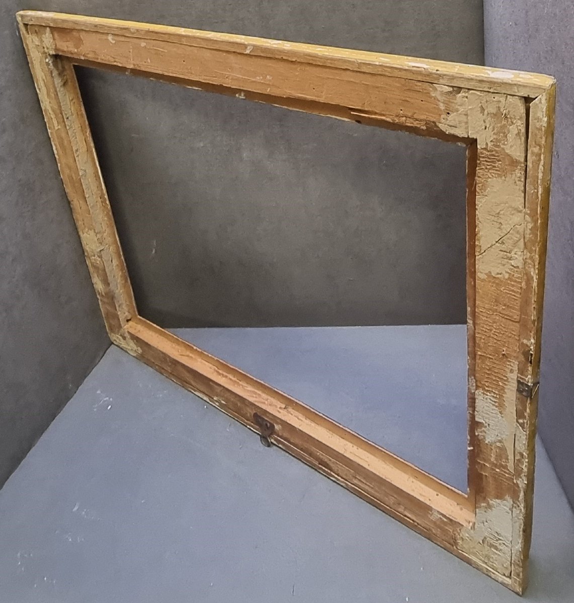 Silver-plated Salvador Rosa Frame In Missione Style - Rome, Early 18th Century-photo-2