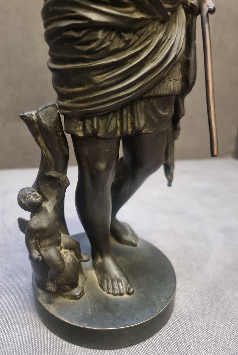 Bronze Sculpture Depicting Emperor Caesar Octavian Augustus-photo-3