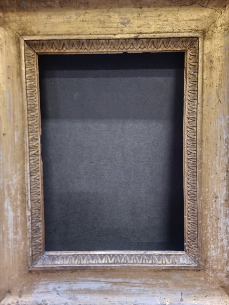 Gilded Wooden Frame - Neoclassical - Rome, Early 19th Century-photo-2