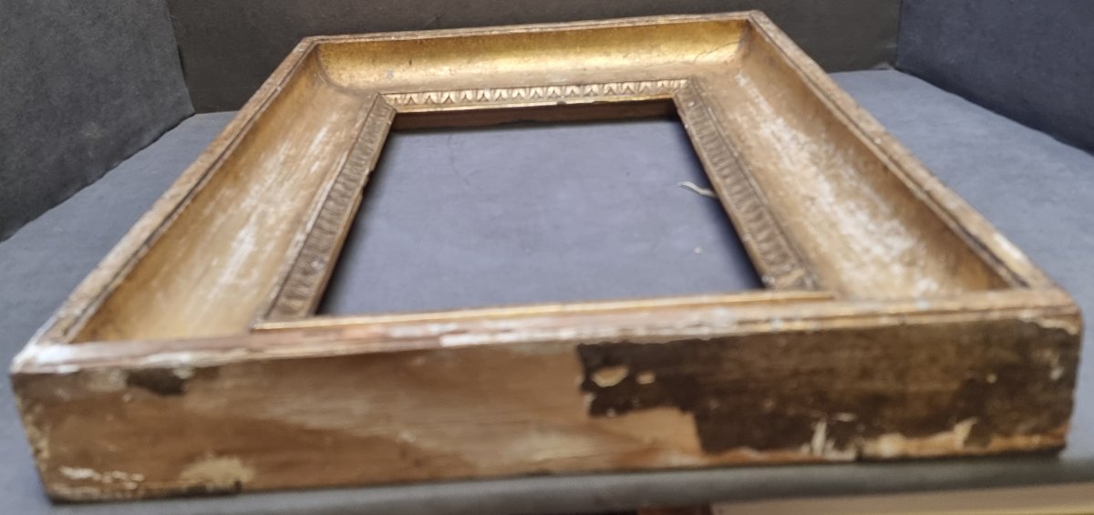 Gilded Wooden Frame - Neoclassical - Rome, Early 19th Century-photo-2